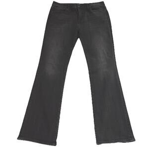 Driftwood Kelly Jeans Women’s Size 32x33 Black Fade Denim Bootcut Fit Stretch
